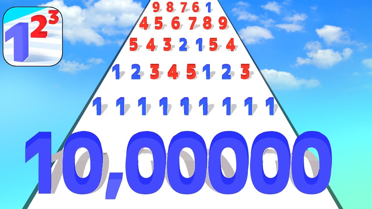 Play 10,0000+ Levels Tiktok Gameplay Number Masters Top Satisfying Mobile Gaming All Levels Update