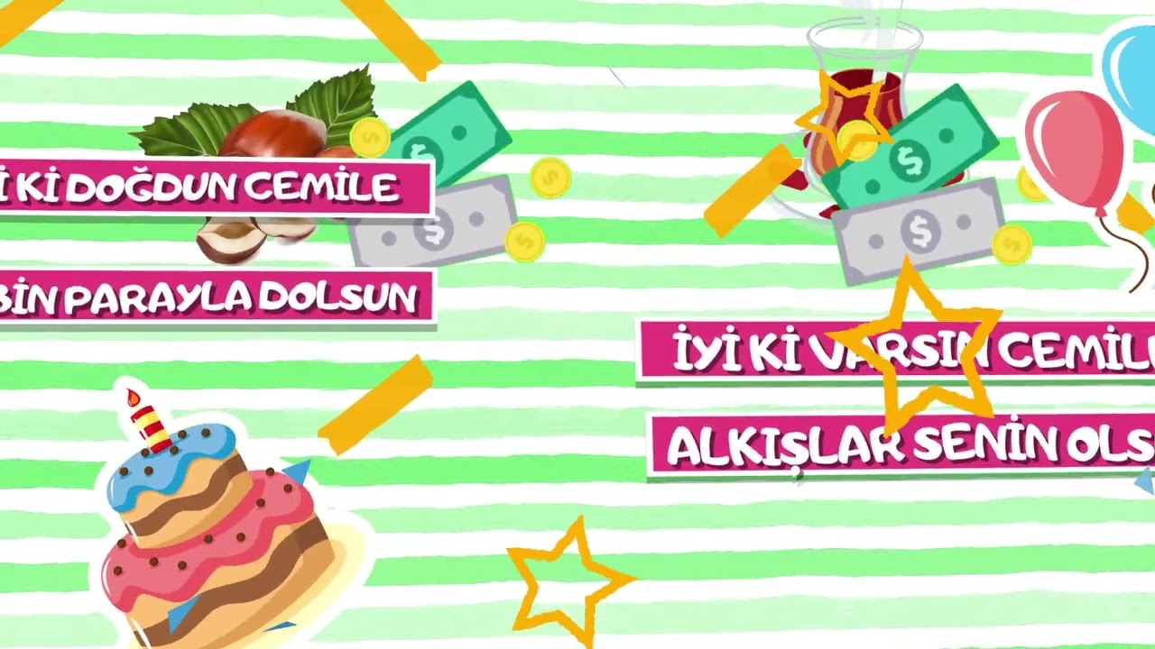 Cemile İyi ki doğdun | Karadeniz Versiyon