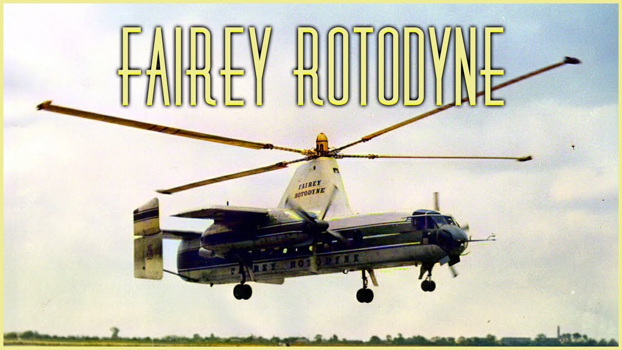 Fairey Rotodyne: The Loudest Aircraft Ever? Why It Was Scrapped!