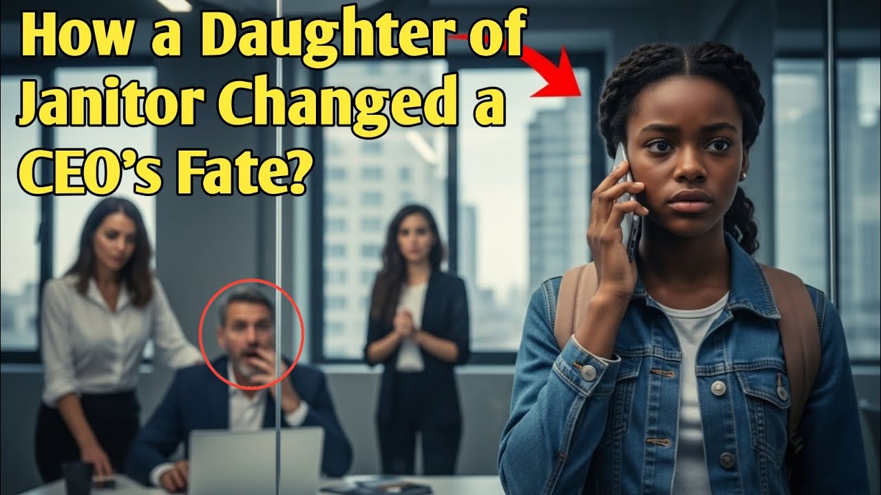 How a 17-Year-Old Changed a CEO's Fate Forever | Daughter of Janitor Saves $68M Company Deal! 