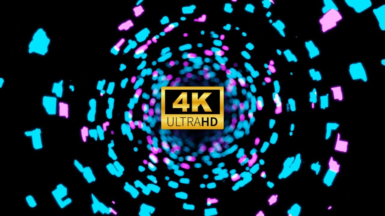 Blue and Pink VJ LOOPS NEON - Abstract Background Video - Simple Pattern 4k UHD free Screensaver