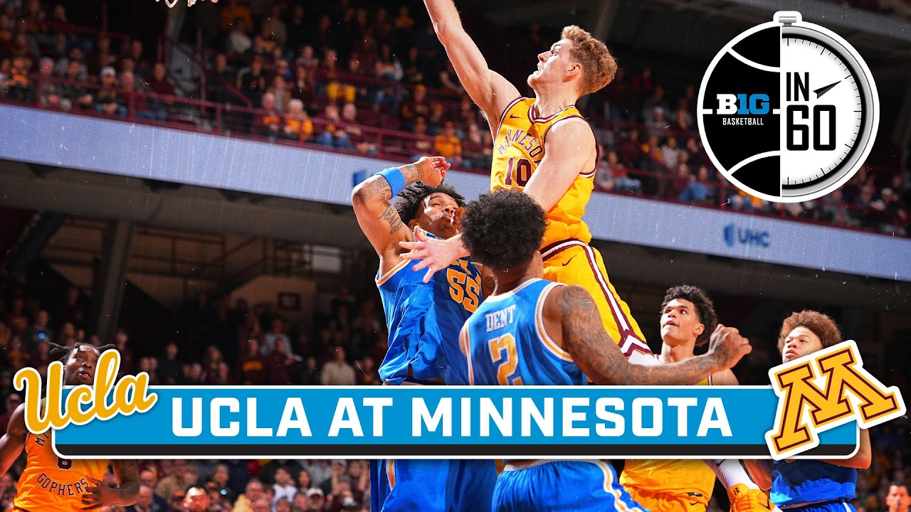 UCLA at Minnesota | Mar. 3, 2026 | B1G Basketball in 60