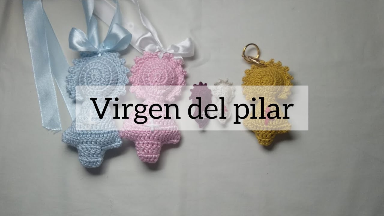 VIRGEN DEL PILAR A CROCHET //BORISLA