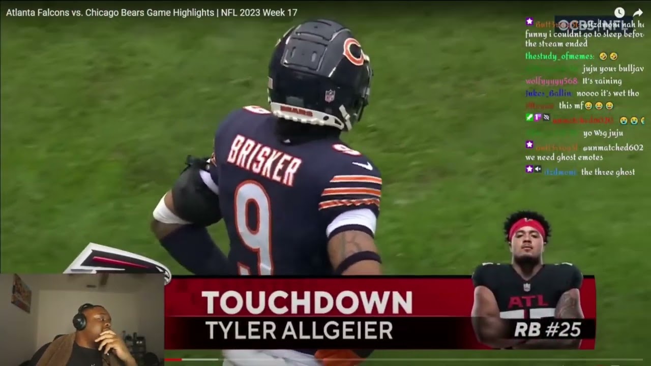 JuJuReacts To Falcons vs Bears | Full Game Highlights