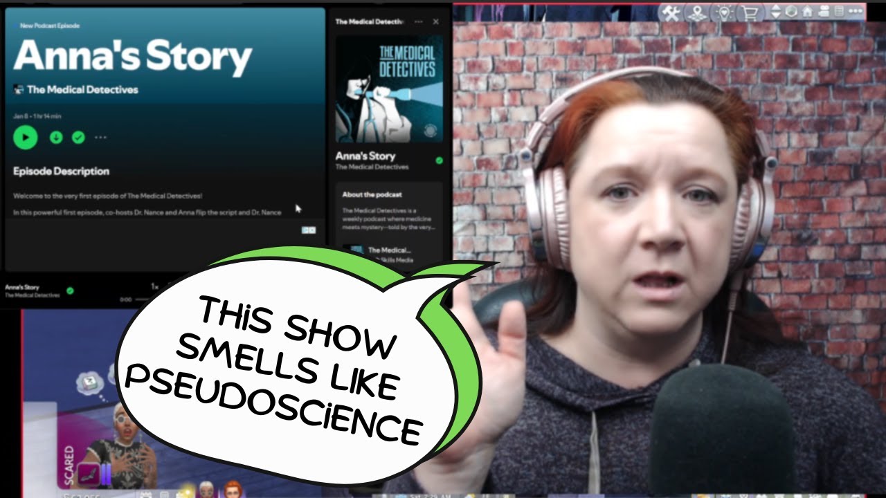 Anna's Pseudoscience Podcast Is Nothing But Gaslighting, Delusion and Medical Misinformation.