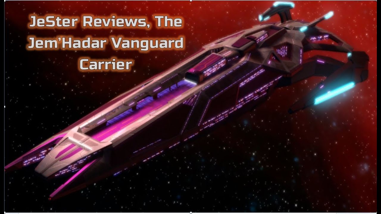 Star Trek Online JeSter Reviews The Jem'Hadar Vanguard Carrier