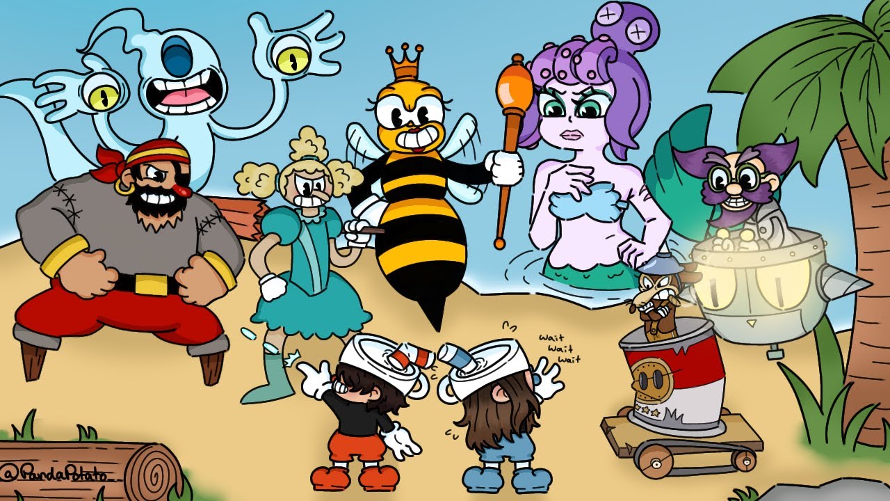 The Goofballs take on Cuphead Isle 3 