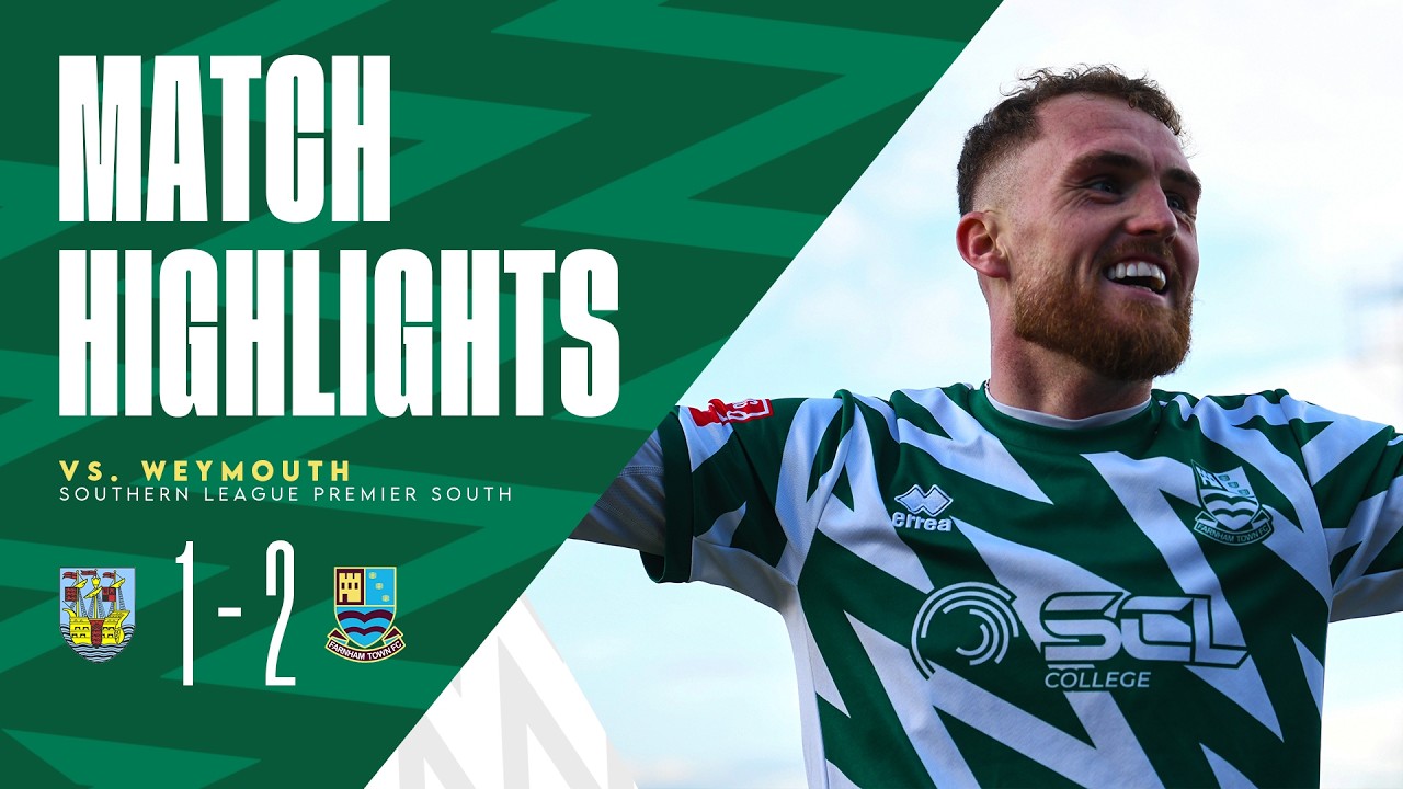 FIVE IN A ROW! ✅ | Weymouth vs Farnham Town | Full Match Highlights