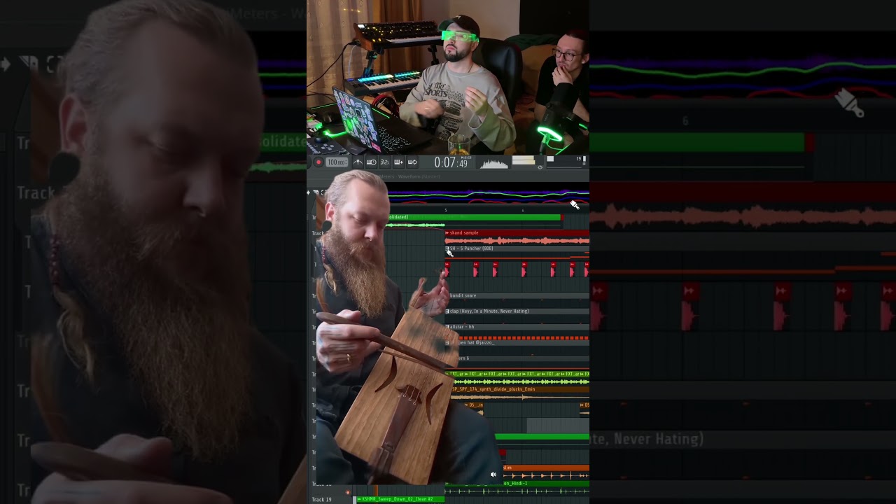 Засемплировал Викинга и сделал жирный бит! #beatmaker #flstudio #musicproducer #dj #sampling