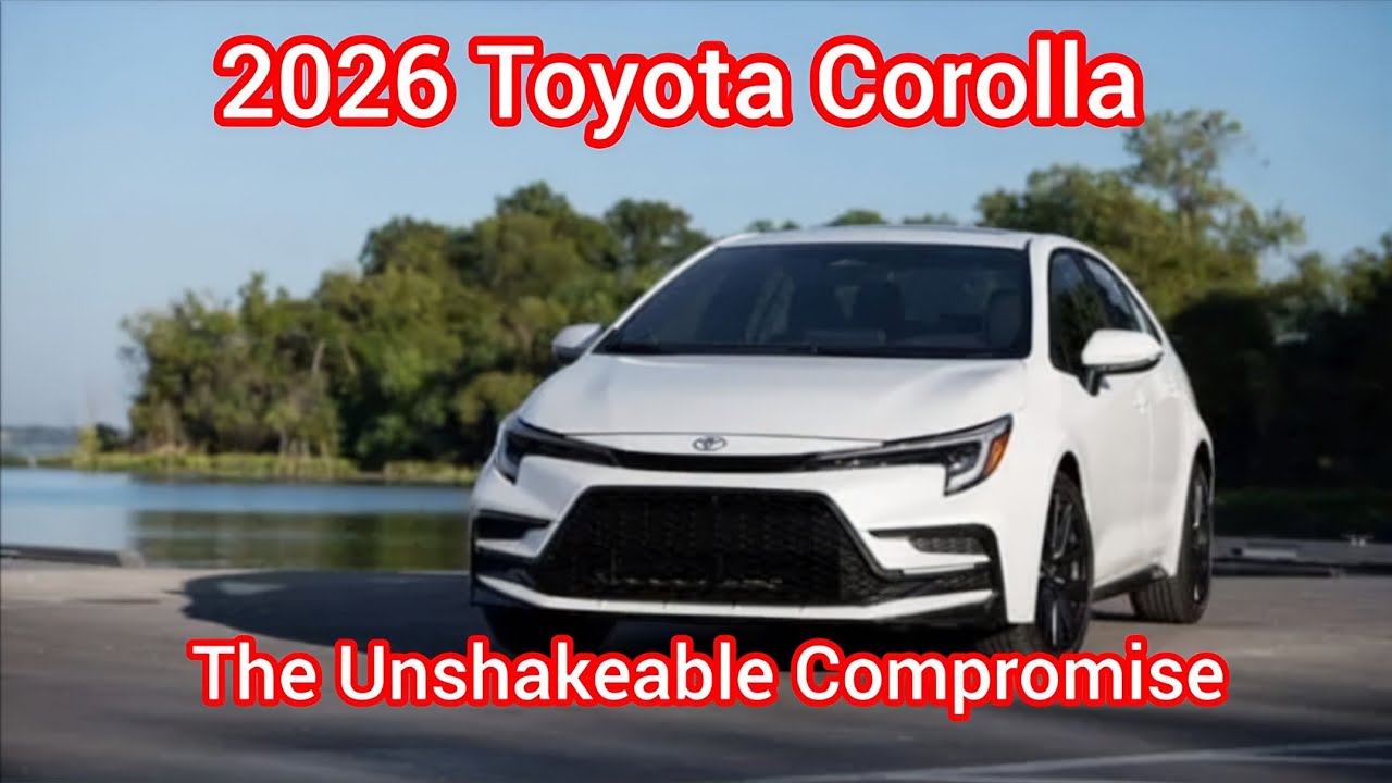 The 2026 Toyota Corolla: The Unshakeable Compromise