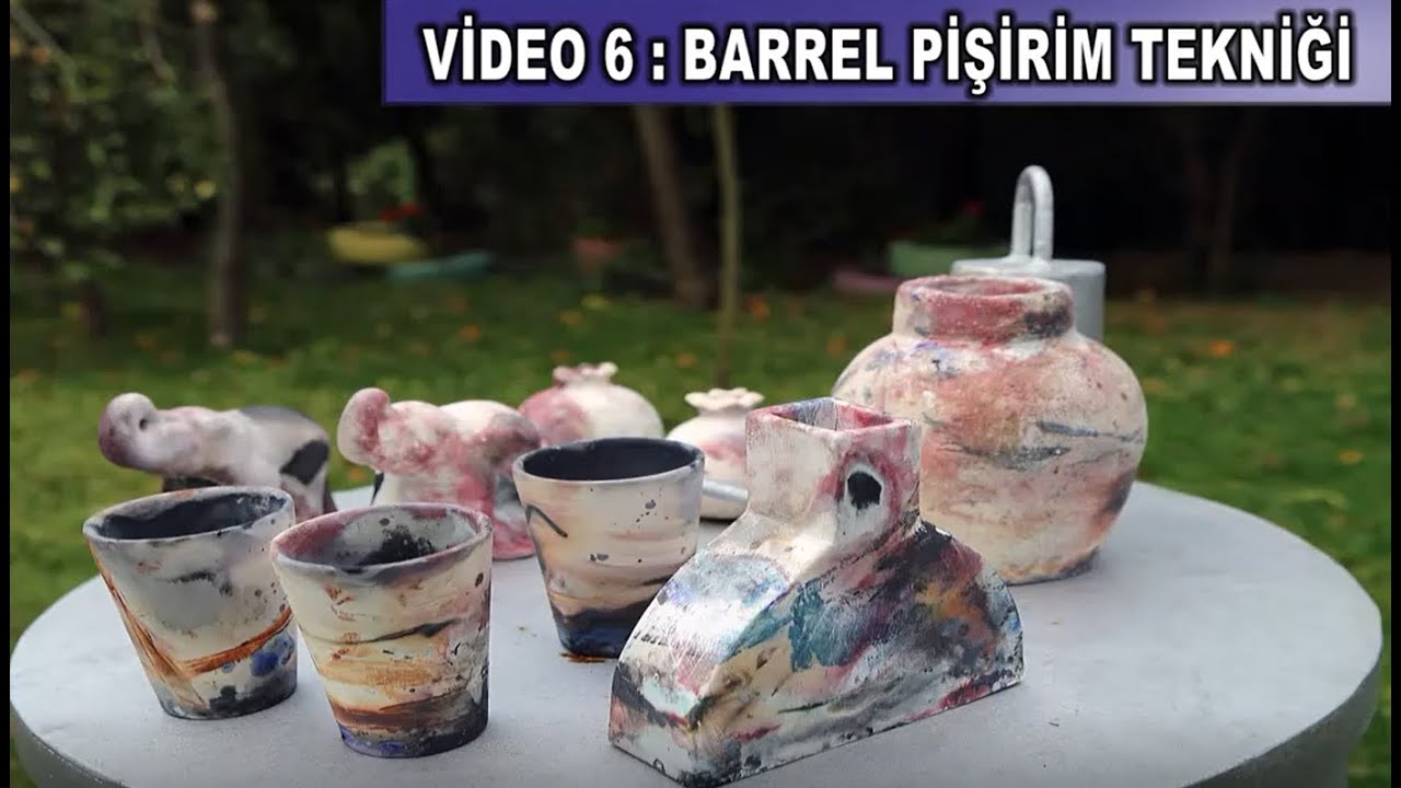 Barrel Pişirim Tekniği Nasıl Yapılır? - Seramiksir & Seçil Nebioğlu Seramik Atölyesi