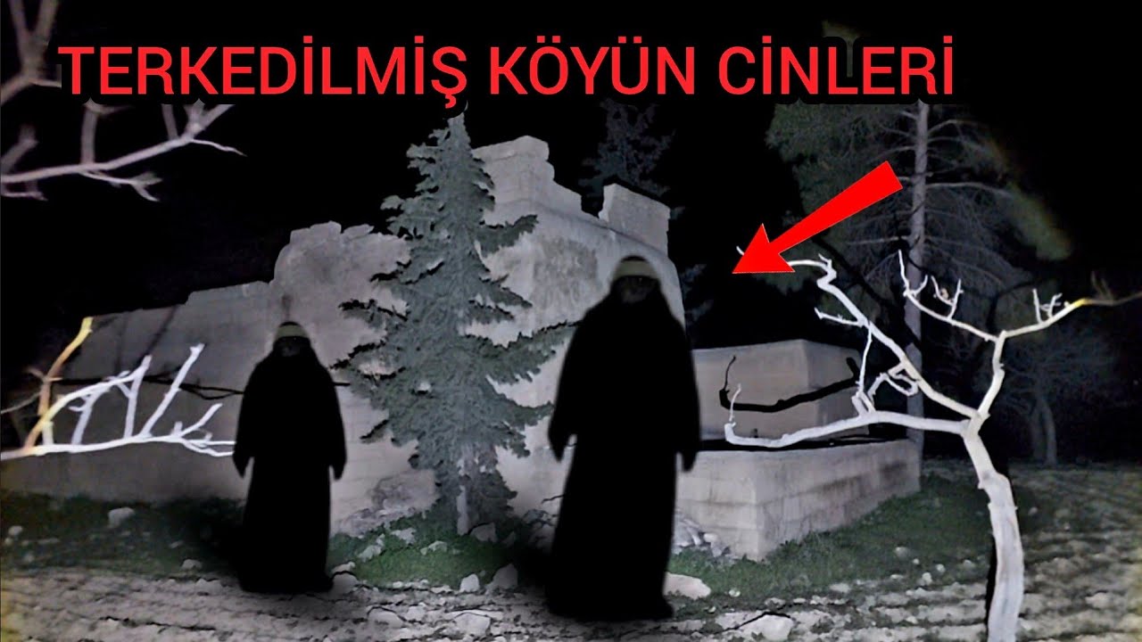 M&uuml;sl&uuml;man Cin ile Terkedilmiş K&ouml;y'de Paranormal olaylar 