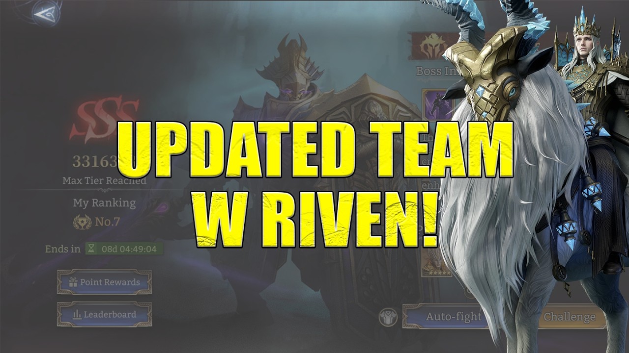 Cultist w Rivenhald Team! | Top 10 in Conqueror's Codex [Watcher Of Realms]