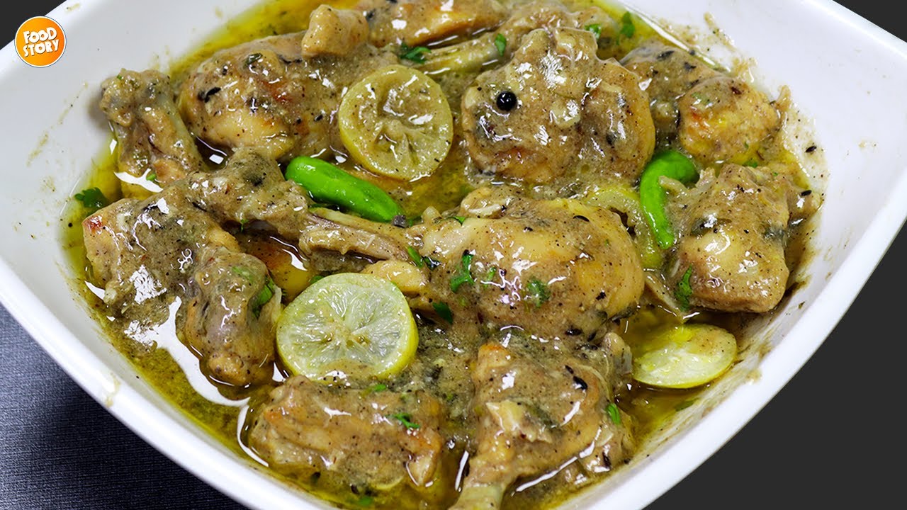 Аутентичный рецепт курицы с лимоном и перцем, новый рецепт курицы от Самины Food Story