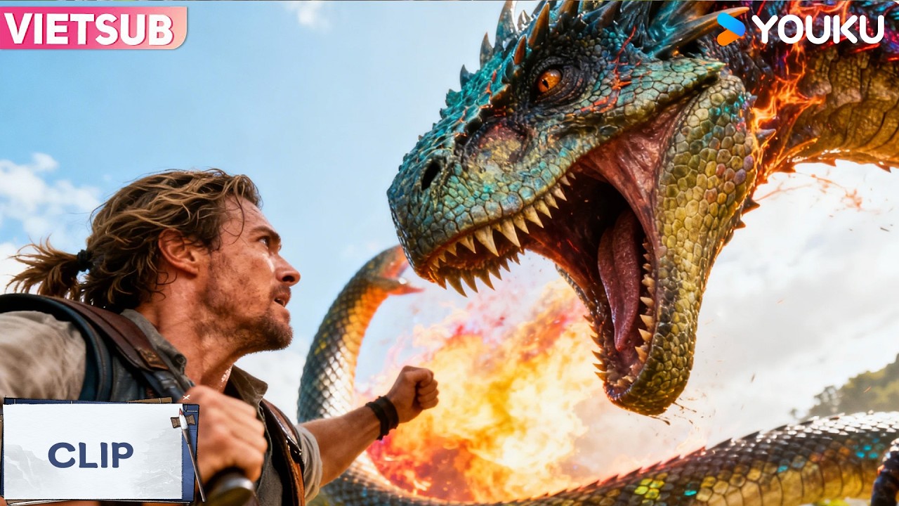 Sinh vật tiền sử sống lại! Trận chiến long – xà, Nhân loại còn cơ hội sinh tồn không? Phim Lẻ YOUKU