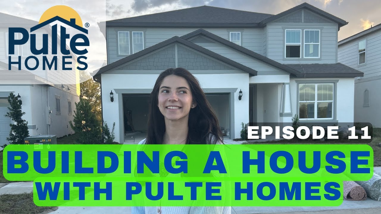 Building a House with Pulte Homes! Our house is ALMOST done!!