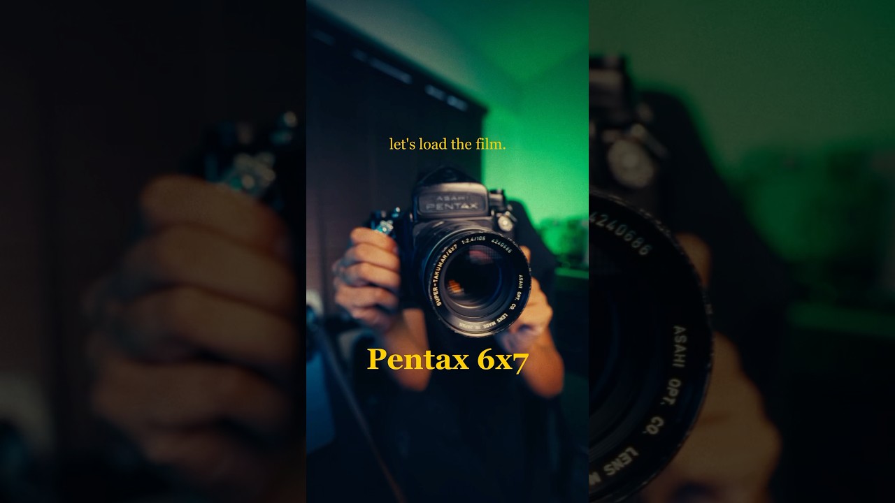 The Pentax 6x7 is the first medium format film camera I’ve owned.. and I love it! 