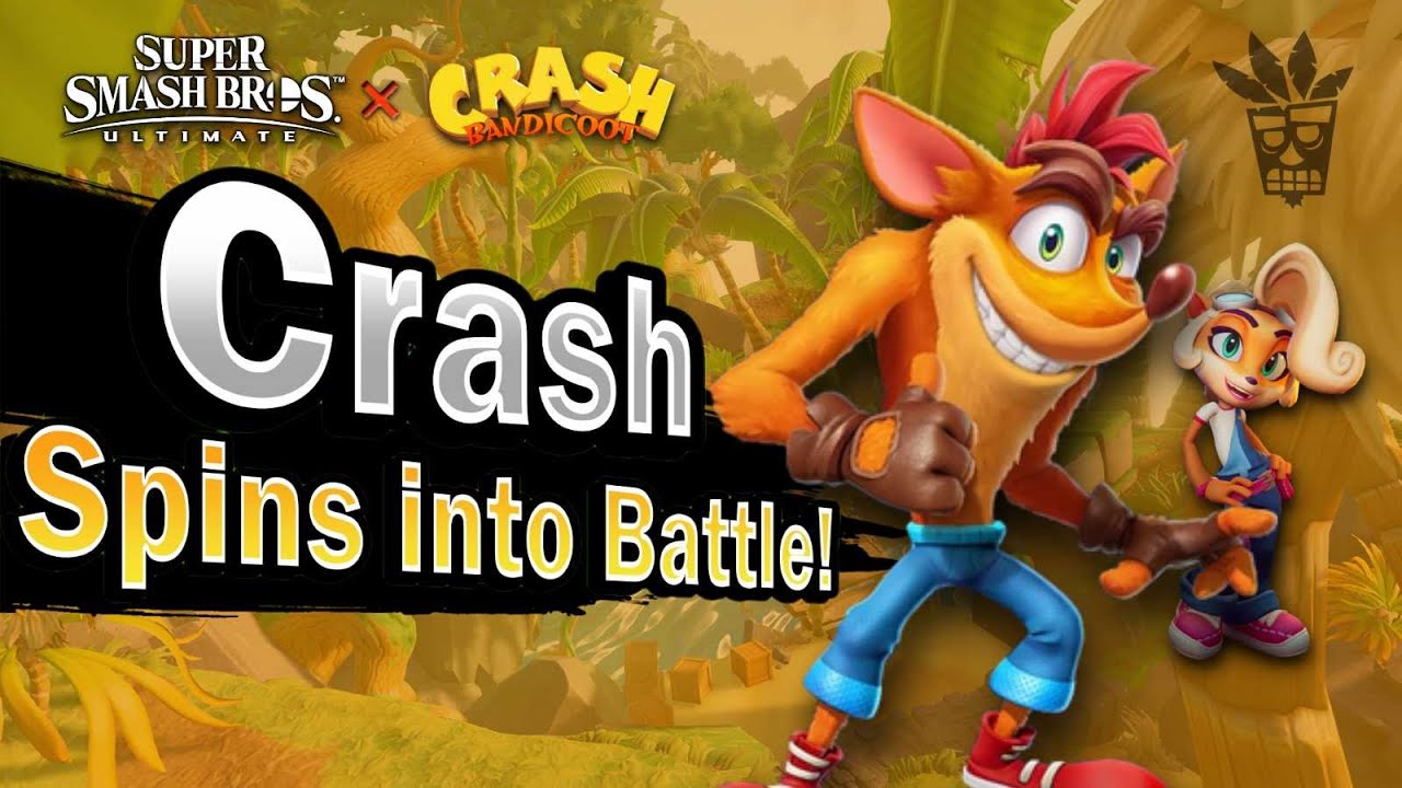 What if Crash Bandicoot & Coco Bandicoot joined Super Smash Bros.? (Fighter Concept #11)