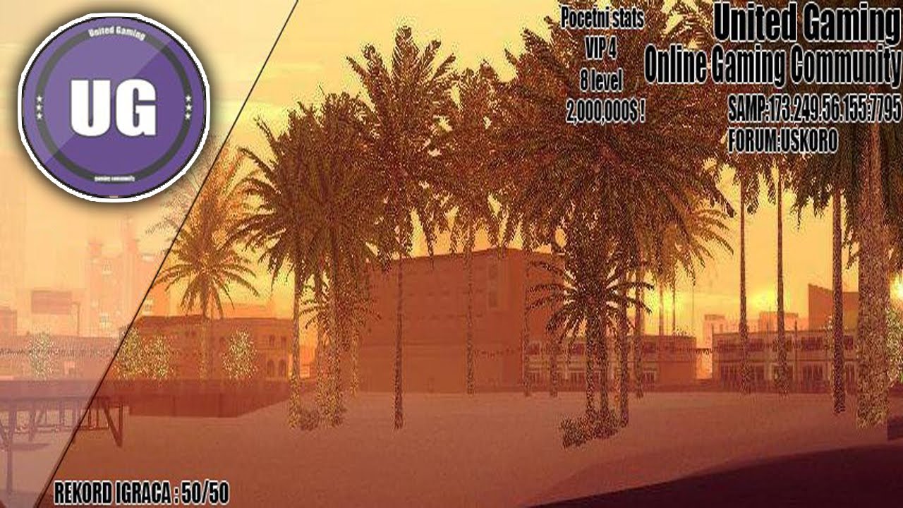 United Gaming - Prezentacija Samp servera