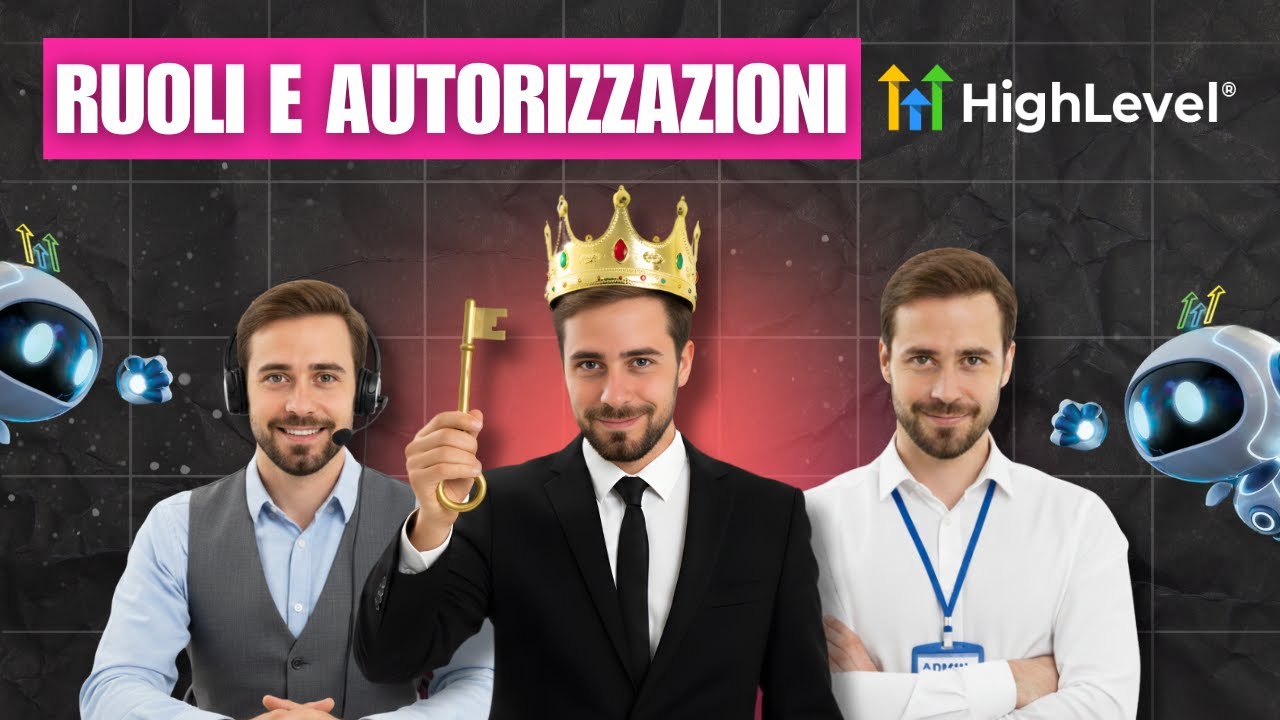 Guida Completa Ruoli e Autorizzazioni su Go High Level | Tutorial Italiano GHL