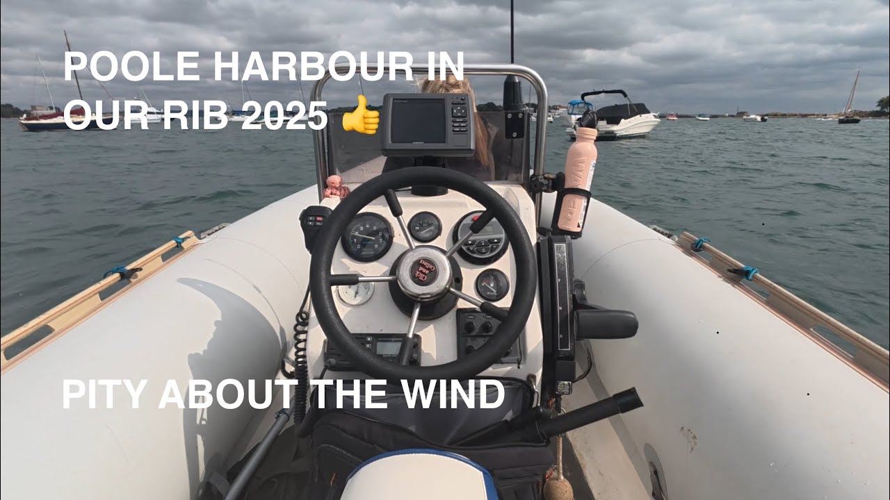 Out in our Narwhal RIB in Poole Harbour 2025
