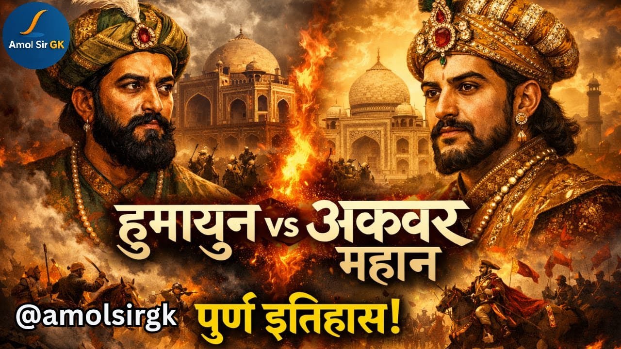 🕌 मुघल वंश : अकबर महान 🔥  | SSC | MPSC | UPSC | Police Bharti)