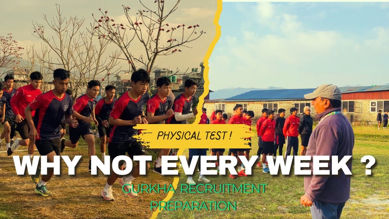 Physical TEST 03 || Pre-Recruitment Training || Preparation for RI26 The Brigade of Gurkhas