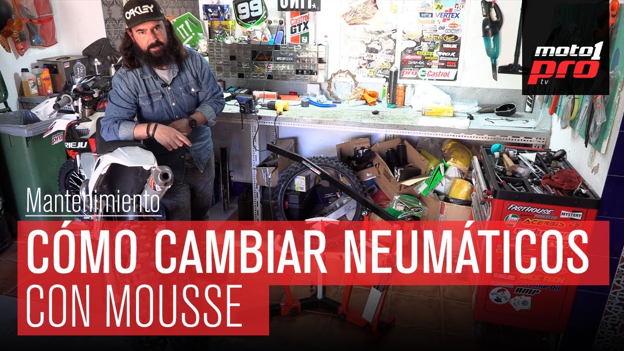 Cómo cambiar neumáticos Off Road con mousse