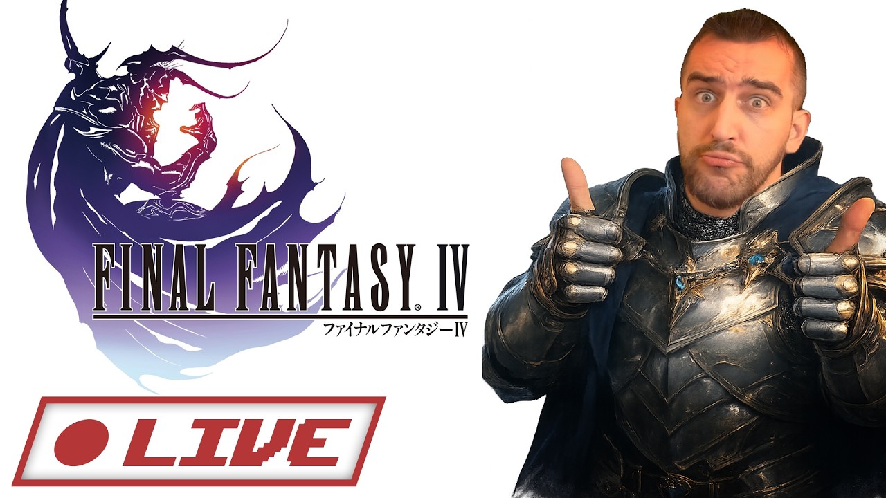 🌙 Début d’une légende – Final Fantasy IV en live