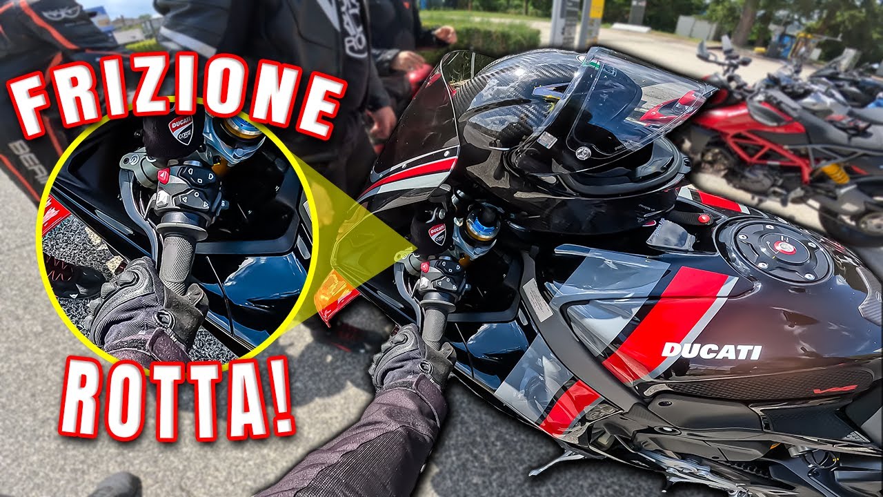 Il Panigale V4 NON REGGE? Frizione KO a sorpresa!