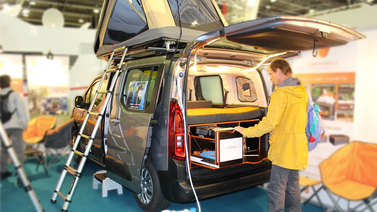 Transformer sa voiture en mini camping-car avec Campinambulle