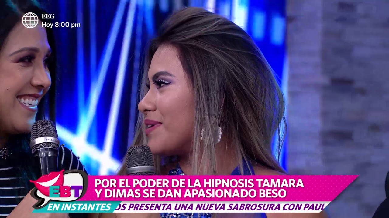 Thamara G&oacute;mez reaccion&oacute; as&iacute; por apasionado beso de Dimas Isla