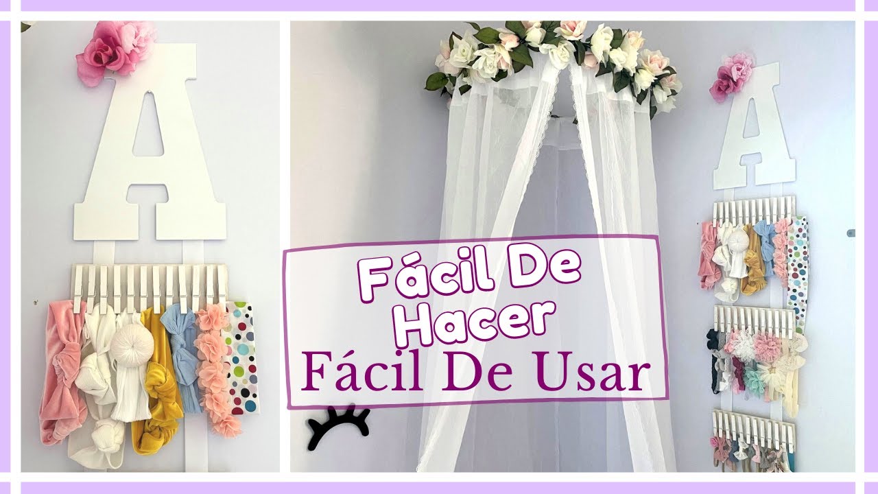 Organizador De Diademas De bebe
