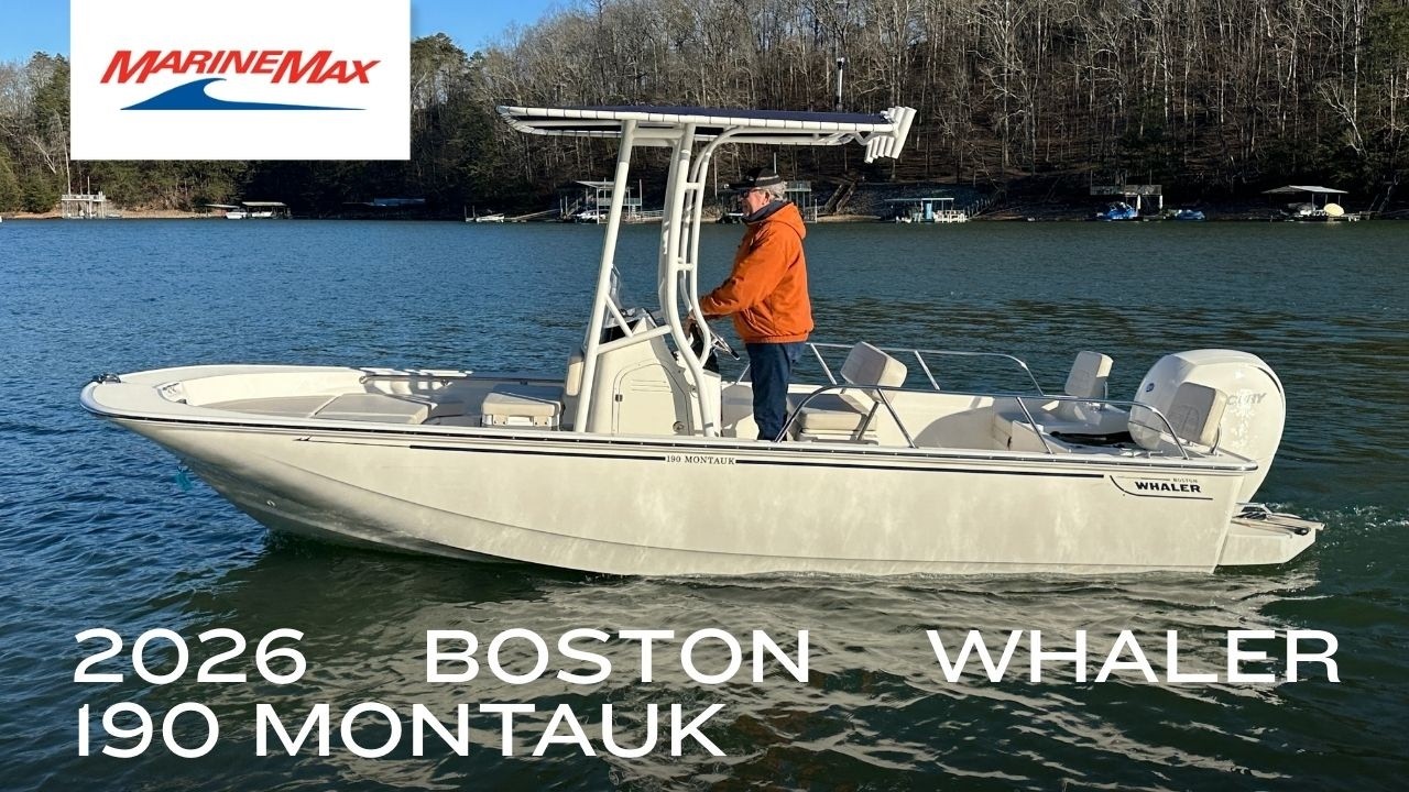2026 Boston Whaler 190 Montauk | MarineMax Lake Lanier