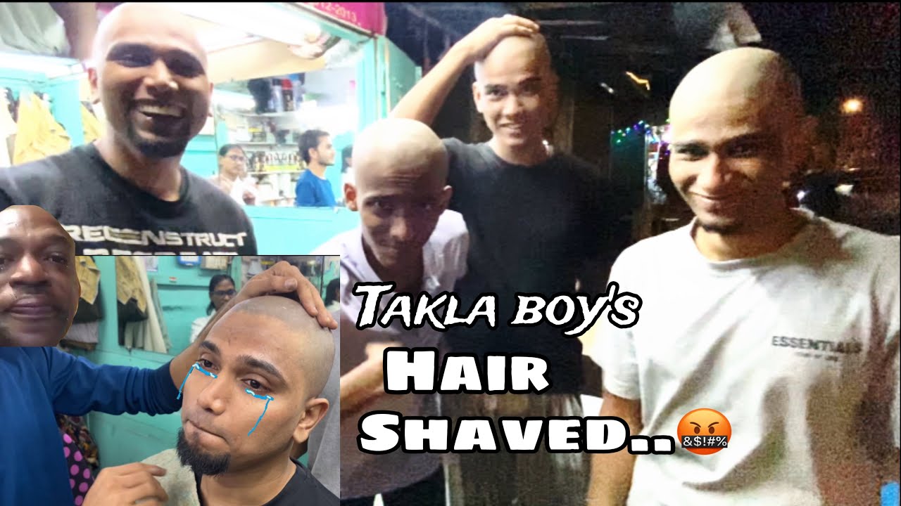 We Shaved Each Other’s Heads.,And Ended Up Bald! 
