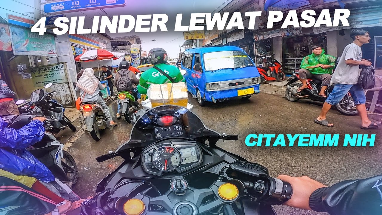 NGABUBURIDE KE CITAYEM CITY NAIK ZX25R
