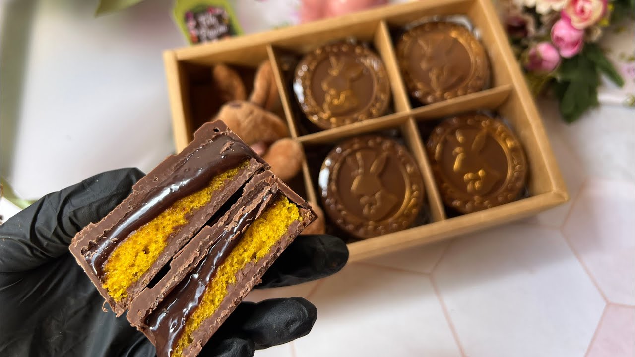 Bolo bombom de Páscoa