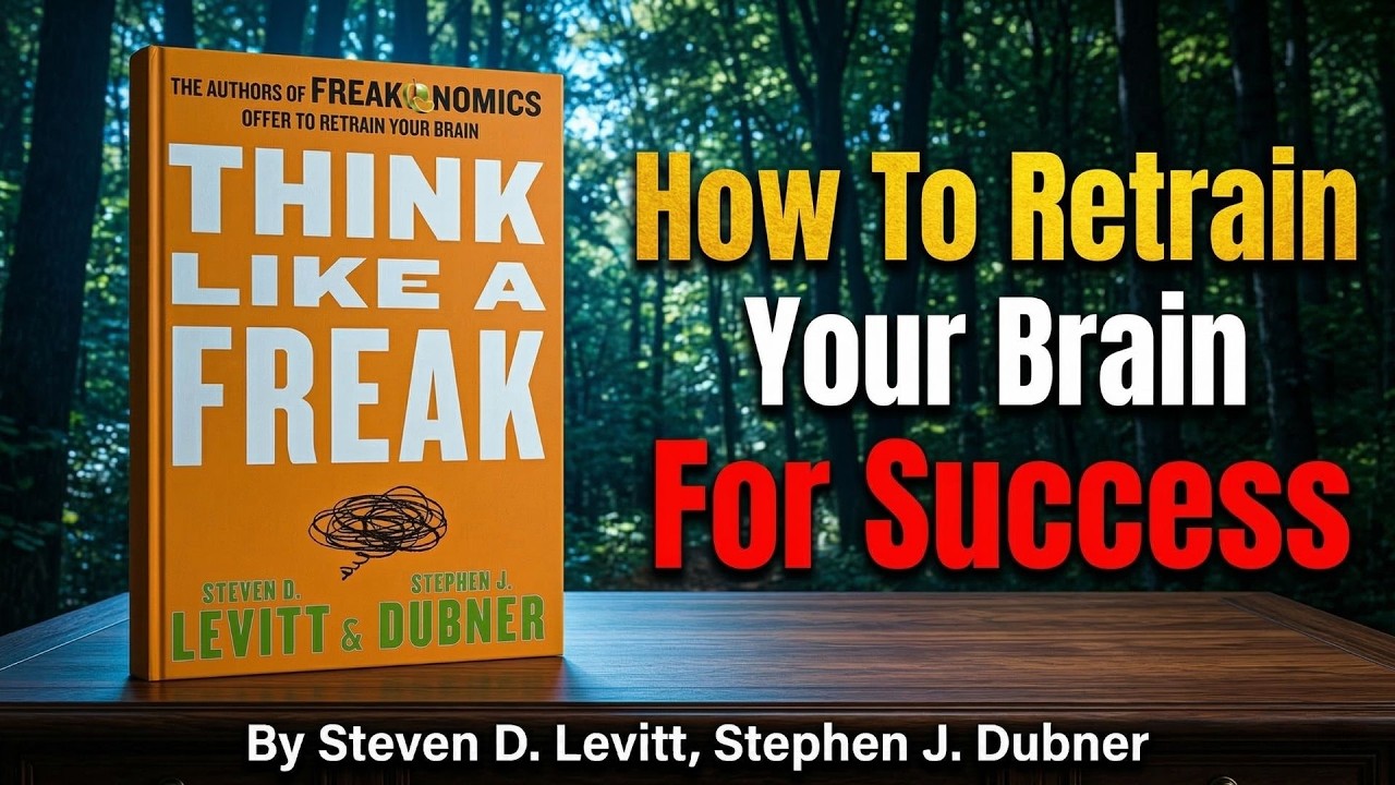 How To Retrain Your Brain For Success|🔥 A Summary of Think Like A Freak🔥