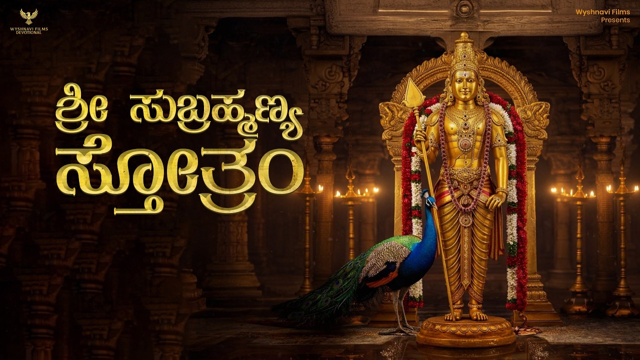 LIVE🔴 | SUBRAMANYA STOTRA | MURUGAN DEVOTIONAL | SRI GURURAJ | BHAKTI SONG | WYSHNAVIFILMSDEVOTIONAL