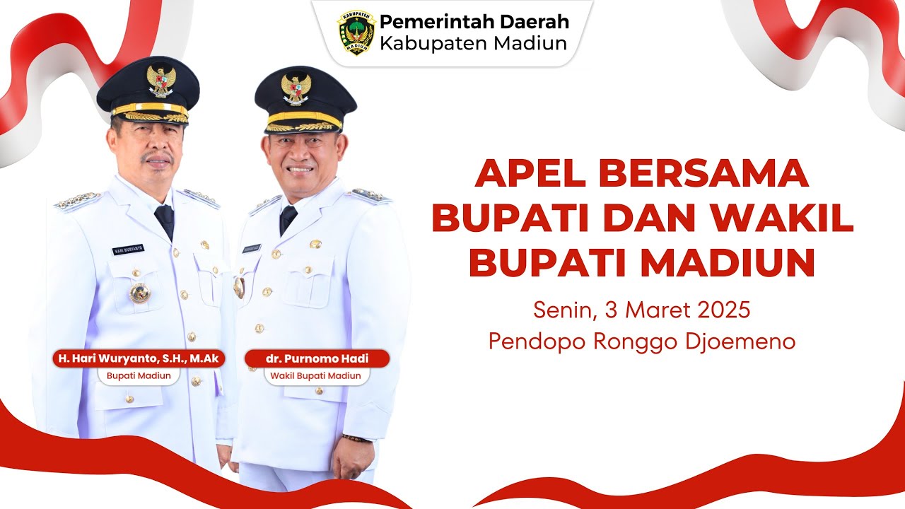 🔴 LIVE | APEL BERSAMA BUPATI DAN WAKIL BUPATI MADIUN TAHUN 2025
