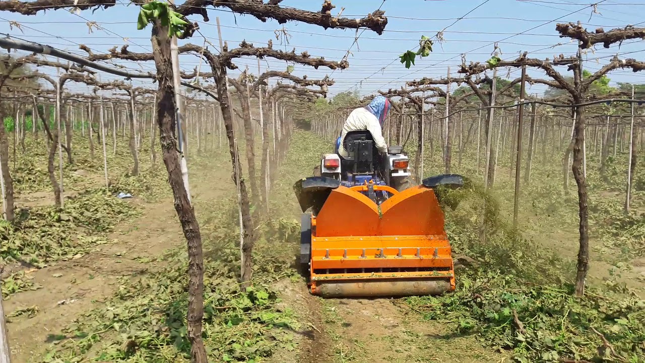 Shaktiman side discharge flail mower