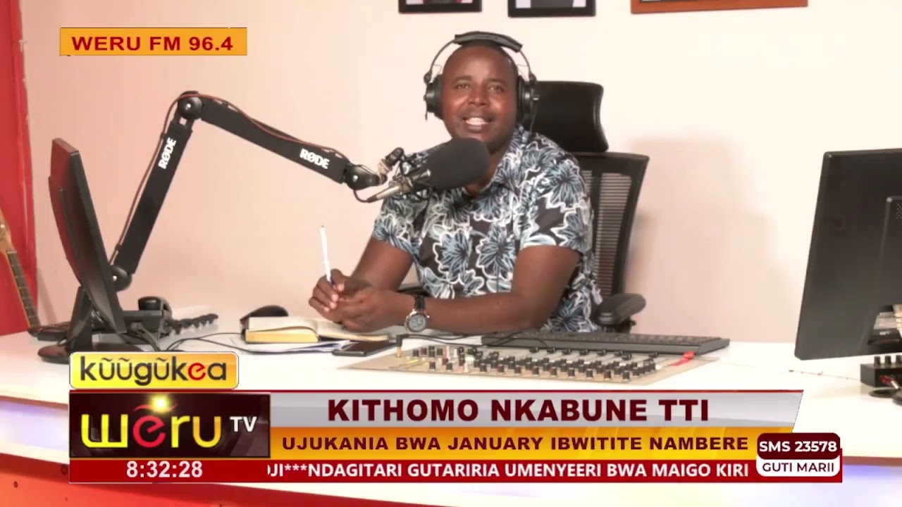 Nkabune TTI Principal on Weru TV