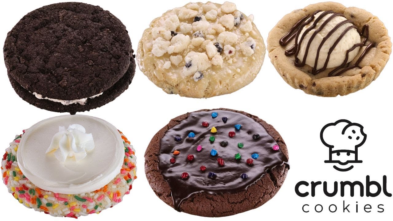 Crumbl Cookies 1/1/24 Blueberry Muffin, Oreo Sandwich, Skillet, Confetti Milkshake, Galaxy Brownie
