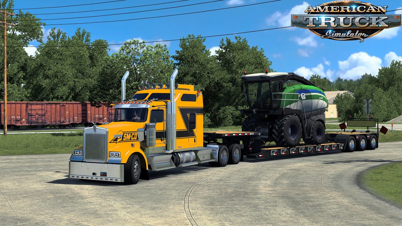 Fort Collins (Colorado) – Davenport (Iowa) 🚚 Kenworth W900 🚜 Bushnell Farms