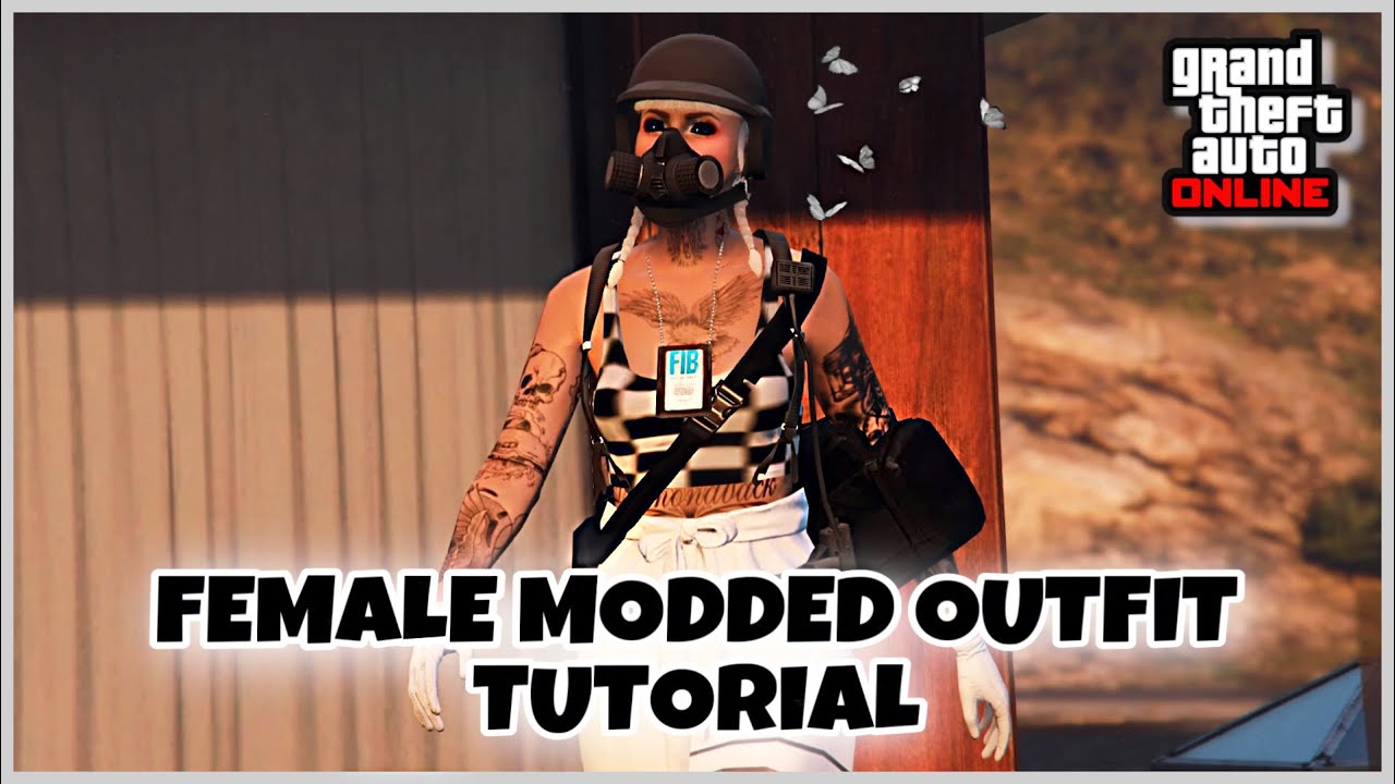 🖤CONJUNTO MODEADO PARA PERSONAJE FEMENINO [TUTORIAL] (PS4/XBOX ONE/PC) GTA V ONLINE