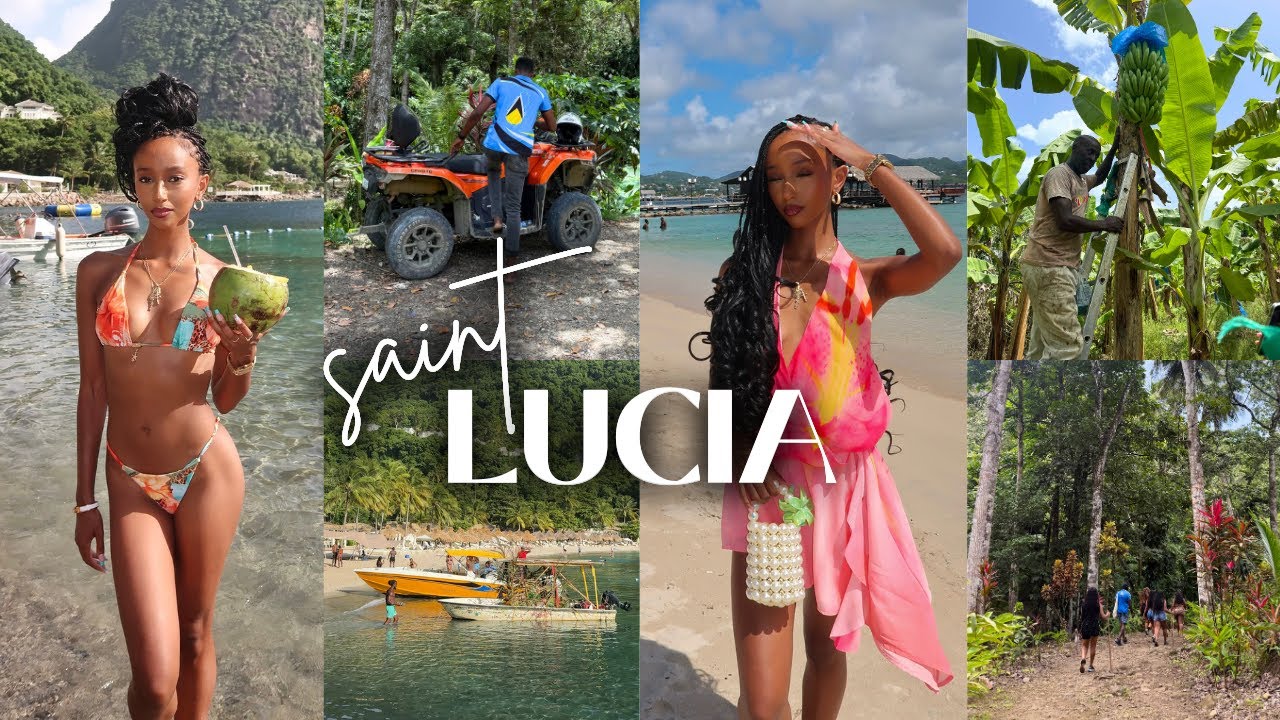 SAINT LUCIA TRAVEL VLOG: MUD BATHS, THE BEST ATV TOUR, SNORKELING, NIGHTLIFE + MORE