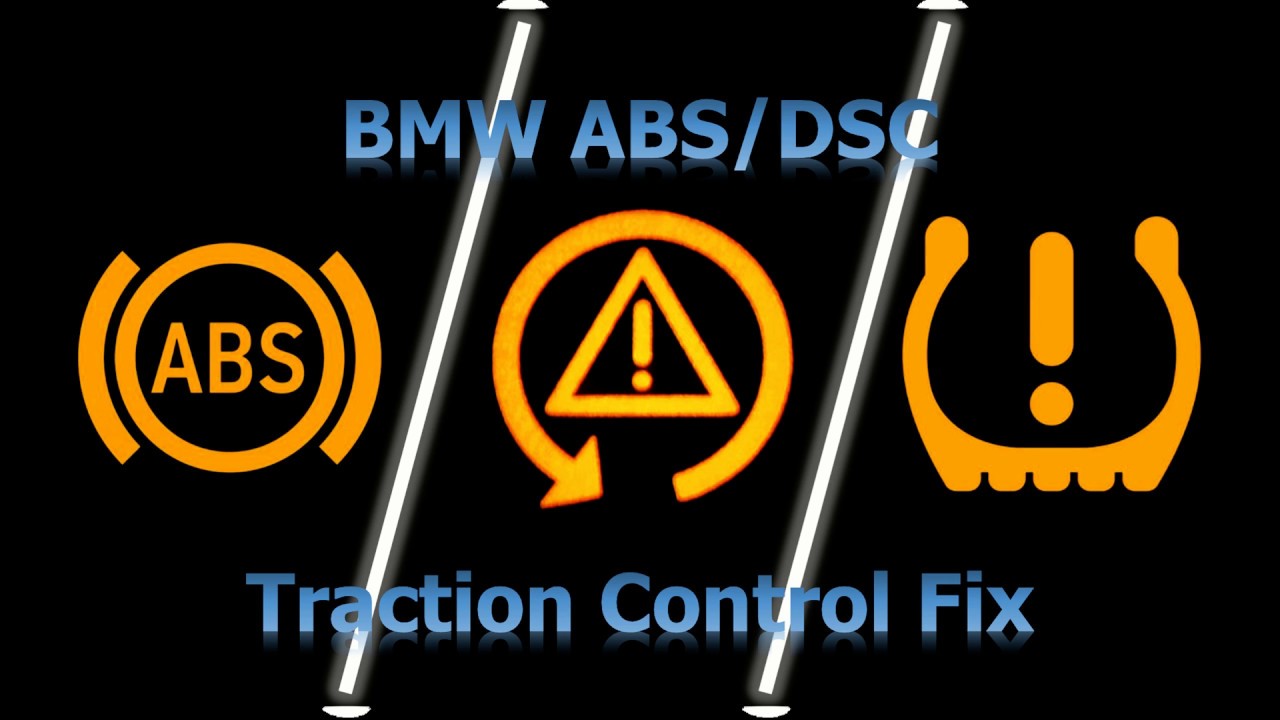 Проблема с кодом неисправности системы ABS DSC DTC или потеря мощности двигателя BMW Traction Con...
