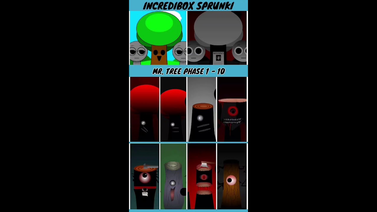 INCREDIBOX SPRUNKI PHASE 1 2 3 4 5 6 7 8 9 10