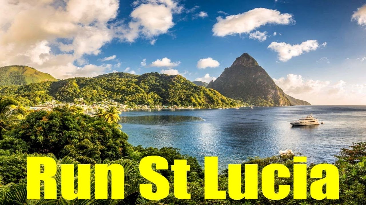 Virtual Treadmill Run St. Lucia 4K