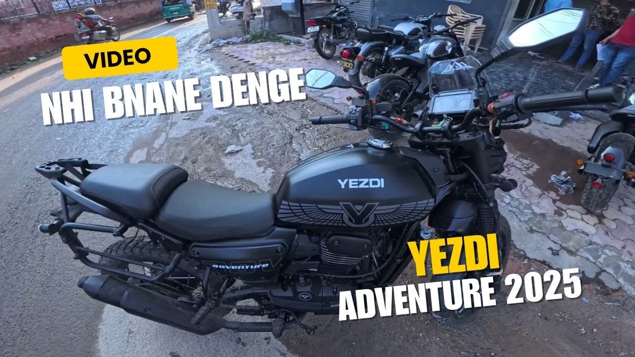 Yezdi Showroom walo se krlee behes | video nhi bnane denge #yezdiadventure2025 
